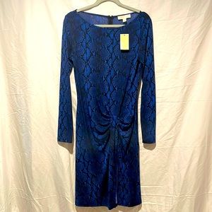 Michael Kors New blue/black dress with tags